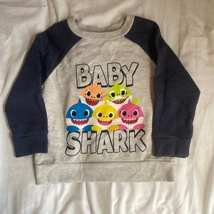 Baby Shark Sweatshirt 2T